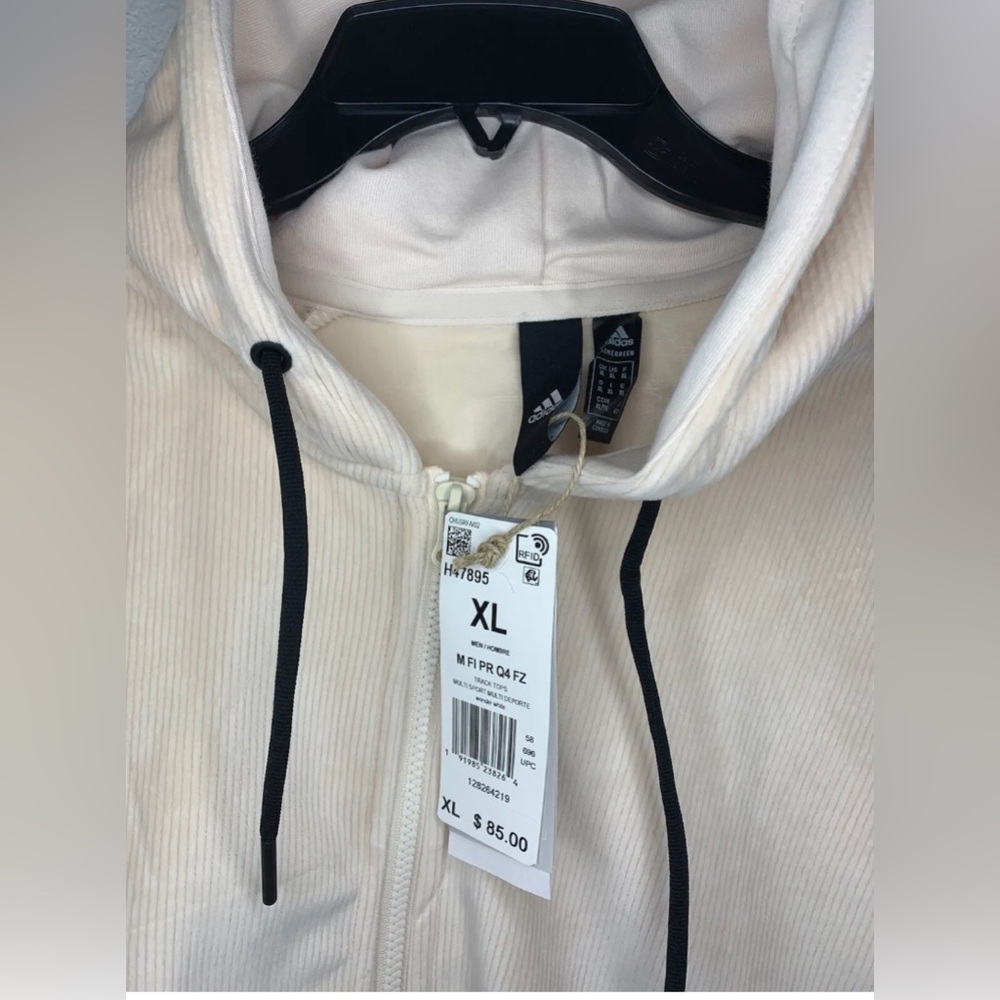 [H47895] Mens Adidas Future Icons Full-Zip Hoodie